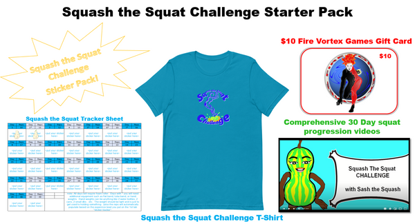 Squash the Squat Challenge Starter Pack